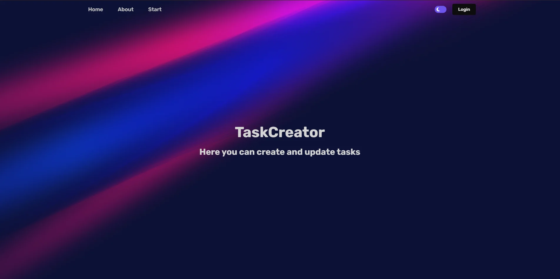 Task Management App screenshot